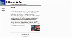 Desktop Screenshot of dkumar.co.uk