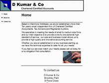Tablet Screenshot of dkumar.co.uk